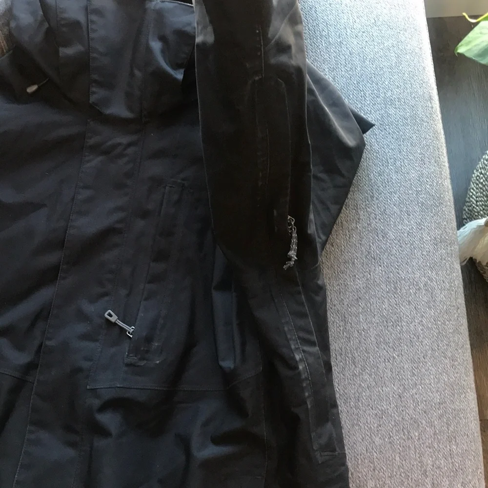Patagonia 3-in-one snowbelle ski jacket large black purple - Picture 13 of 16